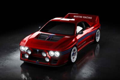 キメラ EVO38:赤いボディとマルティニストライプが美しく融合している