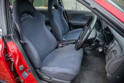 最低落札価格に届かず流札となった「インプレッサターボ2000 AWD」(C)Iconicauctioneers