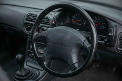最低落札価格に届かず流札となった「インプレッサターボ2000 AWD」(C)Iconicauctioneers