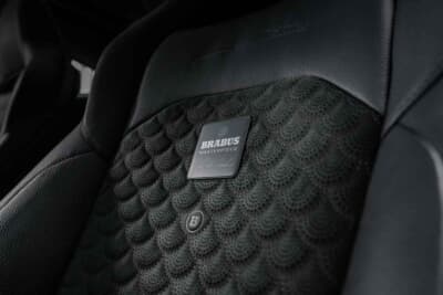 BRABUS BODO：最高級レザーを使用したシェルデザインのシート