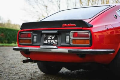 最低落札価格に届かず流札となった「ダットサン260Z」(C)Iconicauctioneers