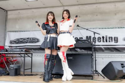 トヨタ 86:D’zギャルズの楓紗季さんと小咲むうさんによるトークショーだ