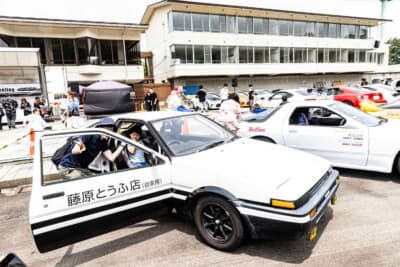 トヨタ 86:22歳以下の若者を対象とした乗車体験イベントも実施された