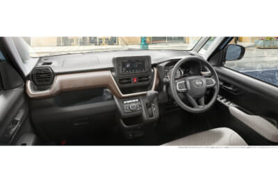 ダイハツ ムーヴ：Xグレードのインパネ