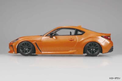 トヨタ GR86：理想のスタンスを手のひらサイズで実現できるフレイムオレンジ