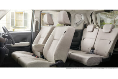 ダイハツ ムーヴ：Xグレードのインテリア