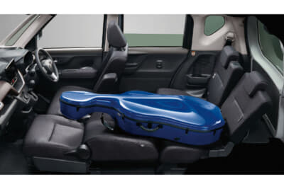 ダイハツ ムーヴ：フロントサイドフラットモード