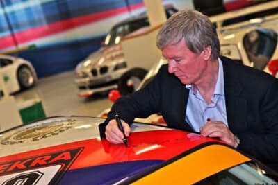 48万3000ユーロ(邦貨換算約8887万円)で落札されたBMW M3 DTM(C)Bonhams