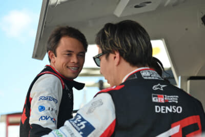 TOYOTA GAZOO Racingのニック・デ・フリース選手は先日フォーミュラEで来日していましたね