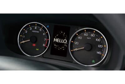 ダイハツ ムーヴ：2眼メーター（タコメーター付）＆TFTカラーマルチインフォメーションディスプレイ