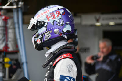 TOYOTA GAZOO Racingの平川亮選手のヘルメットはお嬢様のデザイン。天才！
