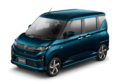 ダイハツ ムーヴ：ボディカラーはレーザーブルークリスタルシャイン