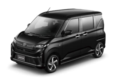 ダイハツ ムーヴ：ボディカラーはブラックマイカメタリック