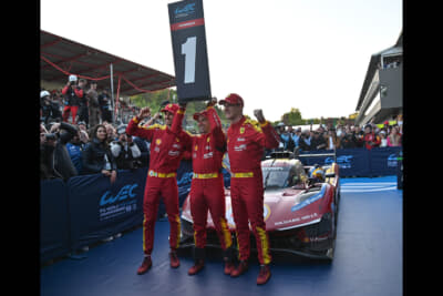 今季連勝を誇るフェラーリ