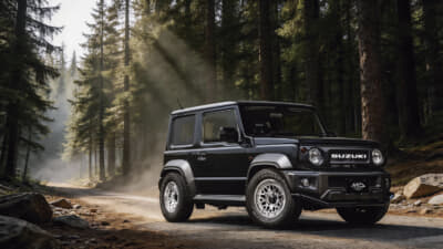 MIDホイール「ナイトロパワー M29スティンガー」を履かせたJB74Wジムニーシエラ