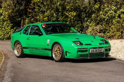 2万250ポンド(邦貨換算約435万円)で落札されたポルシェ「944 トラックデイ仕様」(C)Iconicauctioneers