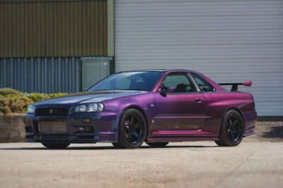 17万2500ユーロ（約3190万円）で落札されたR34型日産「スカイラインGT-R」（C）Courtesy of Broad Arrow