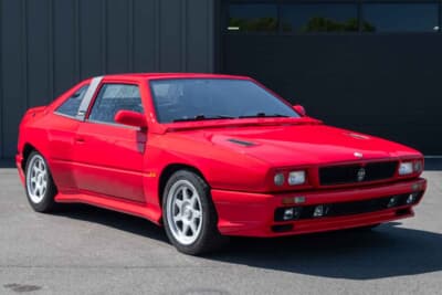 10万ドル〜12万ドル(邦貨換算約1620万〜1940万円)で現在も販売中のマセラティ シャマル(C)Bonhams