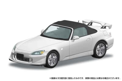 ホンダ S2000：実車のようにステアリングを切ることが可能でディスプレイの幅が広がる設計