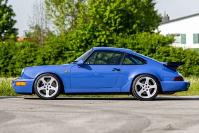36万5000ユーロ（約6789万円）で落札されたポルシェ RUF BTR 3.8（C）Courtesy of RM Sotheby's