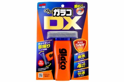 ソフト99 ぬりぬりガラコDX:シリーズ最強レベルの撥水性能を実現。約4カ月持続し、雪や霜も付きにくい新世代ガラコ