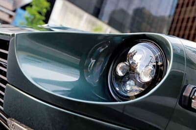 日産 フェアレディZ：オリジナルのLEDヘッドライトは照射性の向上だけでなく現代風のアクセントにもなる