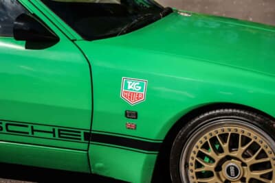 2万250ポンド(邦貨換算約435万円)で落札されたポルシェ「944 トラックデイ仕様」(C)Iconicauctioneers