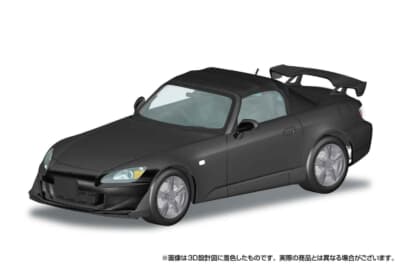 ホンダ S2000：精緻な専用ホイールのデザインが見事に表現された足回り