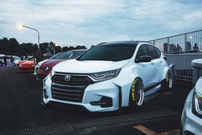 ホンダ CRV：ファミリーカーとして購入したものの大きすぎて運転できないという理由からカスタムの道へ