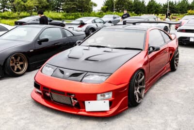 日産 フェアレディZ:ミーティング枠に展示されていた迫力あるZ32型