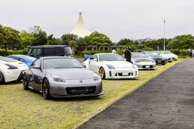 日産 フェアレディZ:イベント当日はZ33型の参加者がとくに目立っていたようだ
