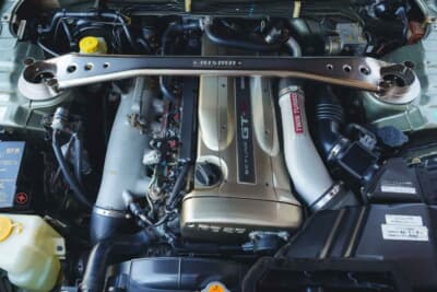 20万7000ユーロ(邦貨換算約3830万円)で落札された「日産 スカイラインGT-R V-Spec II Nür」(C)Courtesy of Broad Arrow