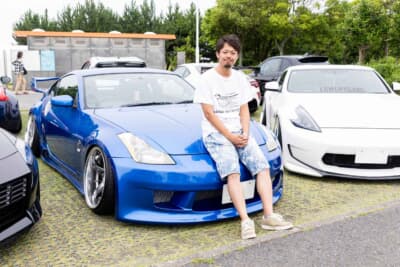 日産 フェアレディZ:イベントの主催を務めたピヨ氏と愛車