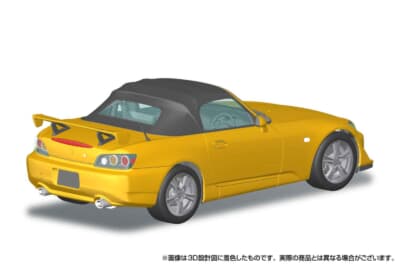ホンダ S2000：塗装も接着剤も不要で初心者でも手軽に完成させられるスナップカー仕様