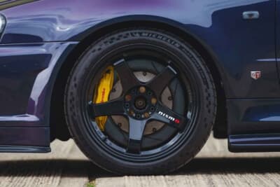 17万2500ユーロ（約3190万円）で落札されたR34型日産「スカイラインGT-R」（C）Courtesy of Broad Arrow