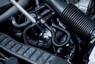 Champ Turbo Pro：細いノズルで狭い部分でも対象箇所に当てることができ、しっかりと適切に洗浄を行うことができる