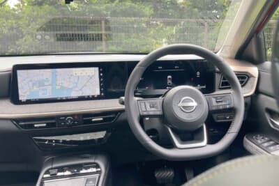 日産 キックス:視認性の高い大型ディスプレイを配置し、先進性を高めた最新のデジタルコックピット