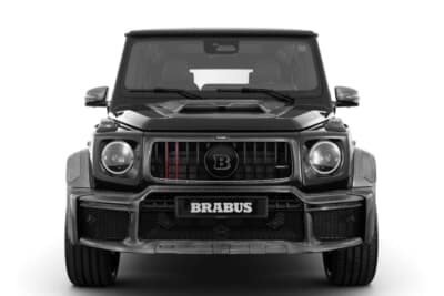 メルセデスAMG G 63：威圧感のあるフロントフェイスを形作る専用エアインテーク