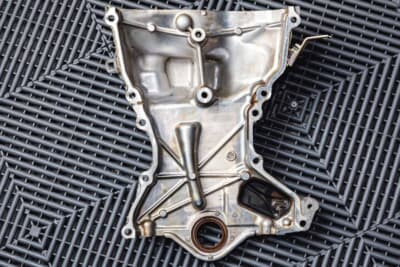 Champ Turbo Pro：施工後の姿。金属本来の表面素材が姿を表し、内部までクリーンになったのがよくわかる