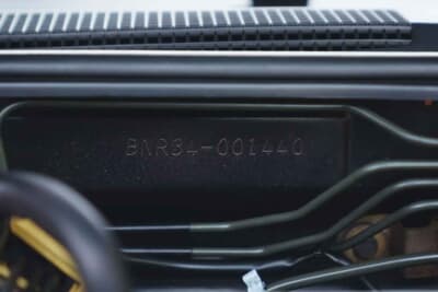 17万2500ユーロ（約3190万円）で落札されたR34型日産「スカイラインGT-R」（C）Courtesy of Broad Arrow