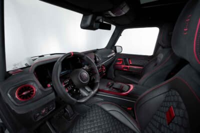 メルセデスAMG G 63：運転席側から見た極上のインテリア