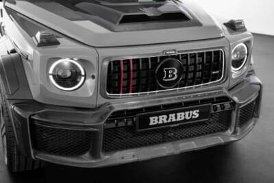 メルセデスAMG G 63：整流効果を極限まで高めたカーボン製フロントスポイラー