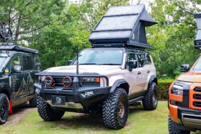 俺の#オプカン ～さなげ場所～：メローアップのデモカーであるトヨタ ランドクルーザー250