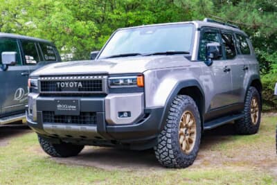 俺の#オプカン ～さなげ場所～：トヨタ ランドクルーザー250のデモカーを持ち込んだオグショー
