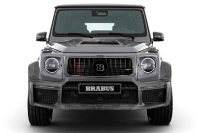 メルセデスAMG G 63：圧倒的な存在感を放つフロントビュー