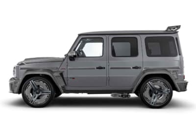 メルセデスAMG G 63：24インチ鍛造ホイールが足元を引き締めるサイドプロポーション