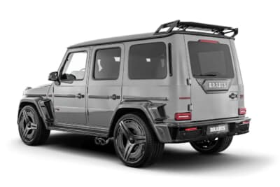 メルセデスAMG G 63：空力パーツで完全武装したリアビュー