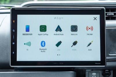 トヨタ・プロボックス:スマートフォンとの連携により自分だけのシステムを構築することができるディスプレイオーディオ