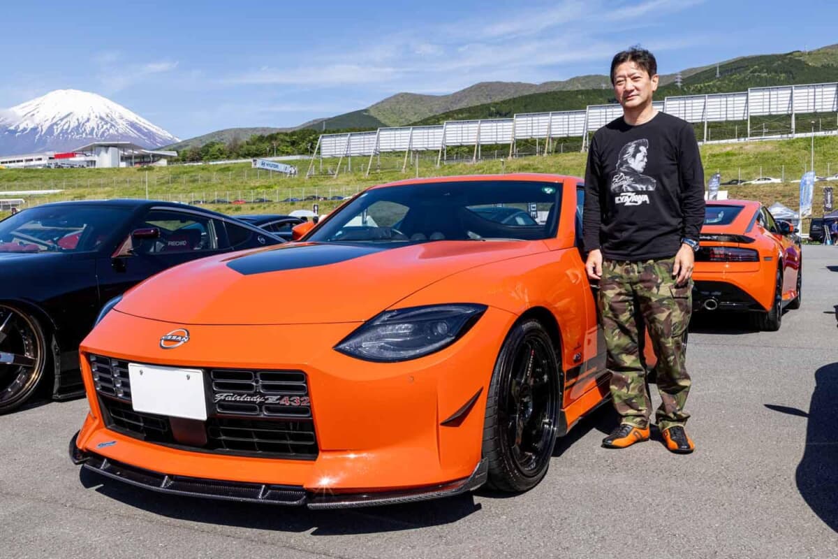 スペーサーはダメ」。NISMOホイール流用でツライチを極めた432オレンジ