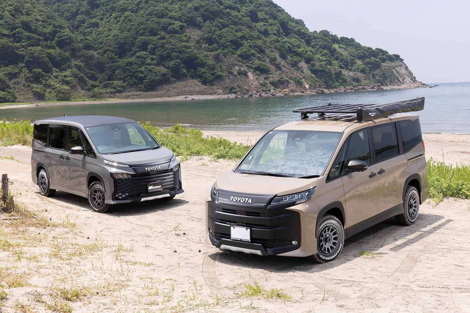 ノアノア 家族の予算でちょいアゲ。ジムニー専門店が作るノアの40mmリフトアップ
